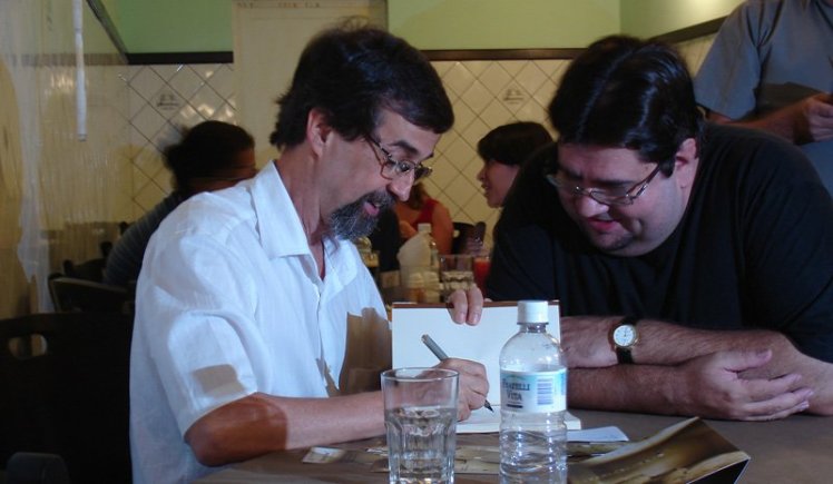 2007-11-23 Lançamento Dias de Cão - Luiz e Paulo Maymone